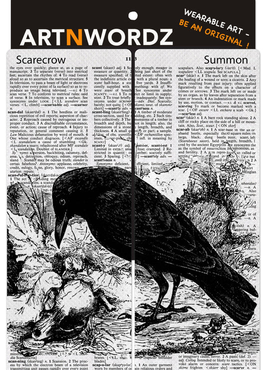 ARTNWORDZ LLC - RAVEN SOCKS