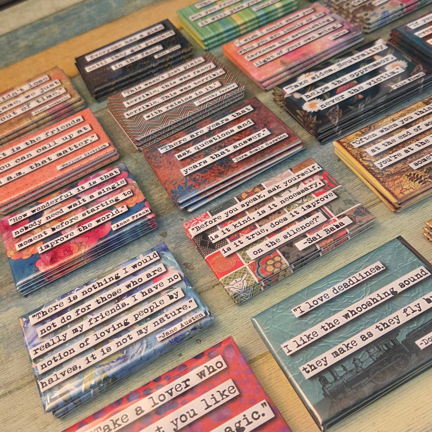 ChicalooKate - Dorothy Parker Terrible With Raisins Quote Magnet