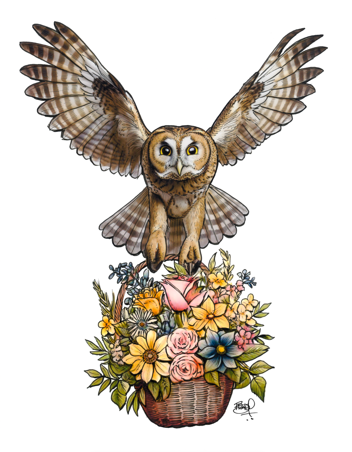 Shawn Braley Illustration - Special Delivery Greetig Card