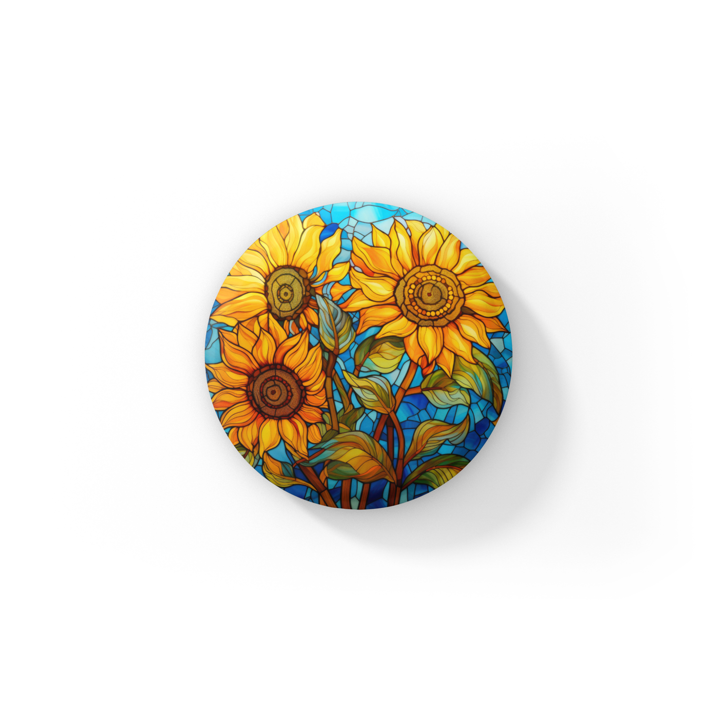 NatureCuts - Sunflower Pin Button