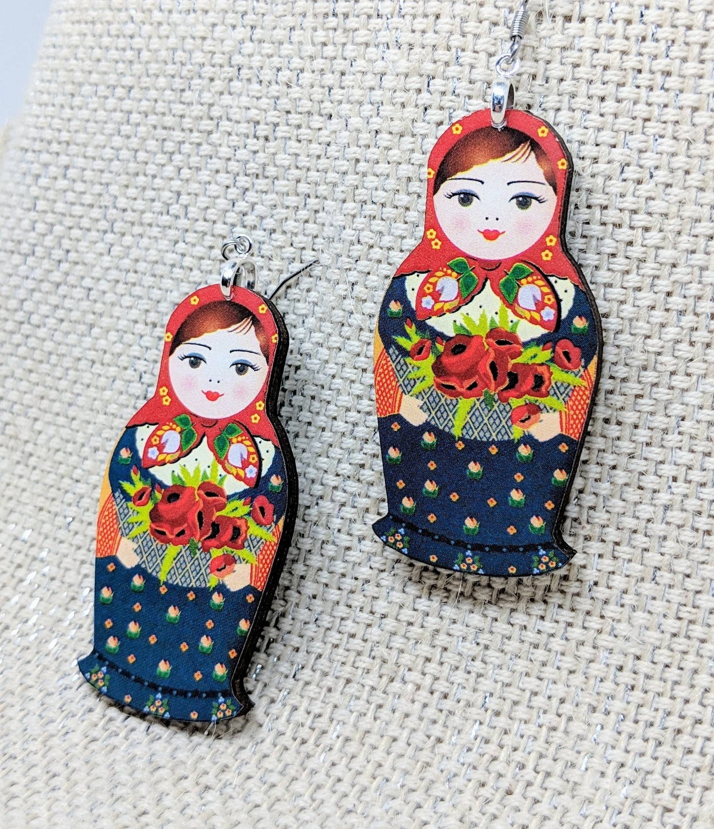 Iamsonotcool - Russian Doll Earrings