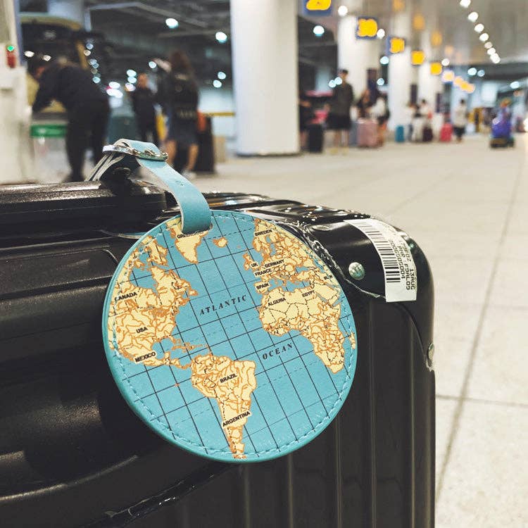 Kikkerland Design Inc - World Traveler Luggage Tag