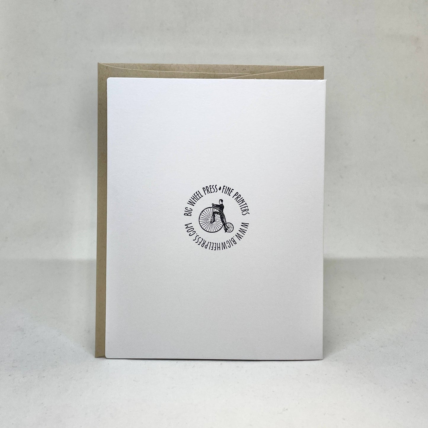 Big Wheel Press - I'm Not Lost - Pooh Card