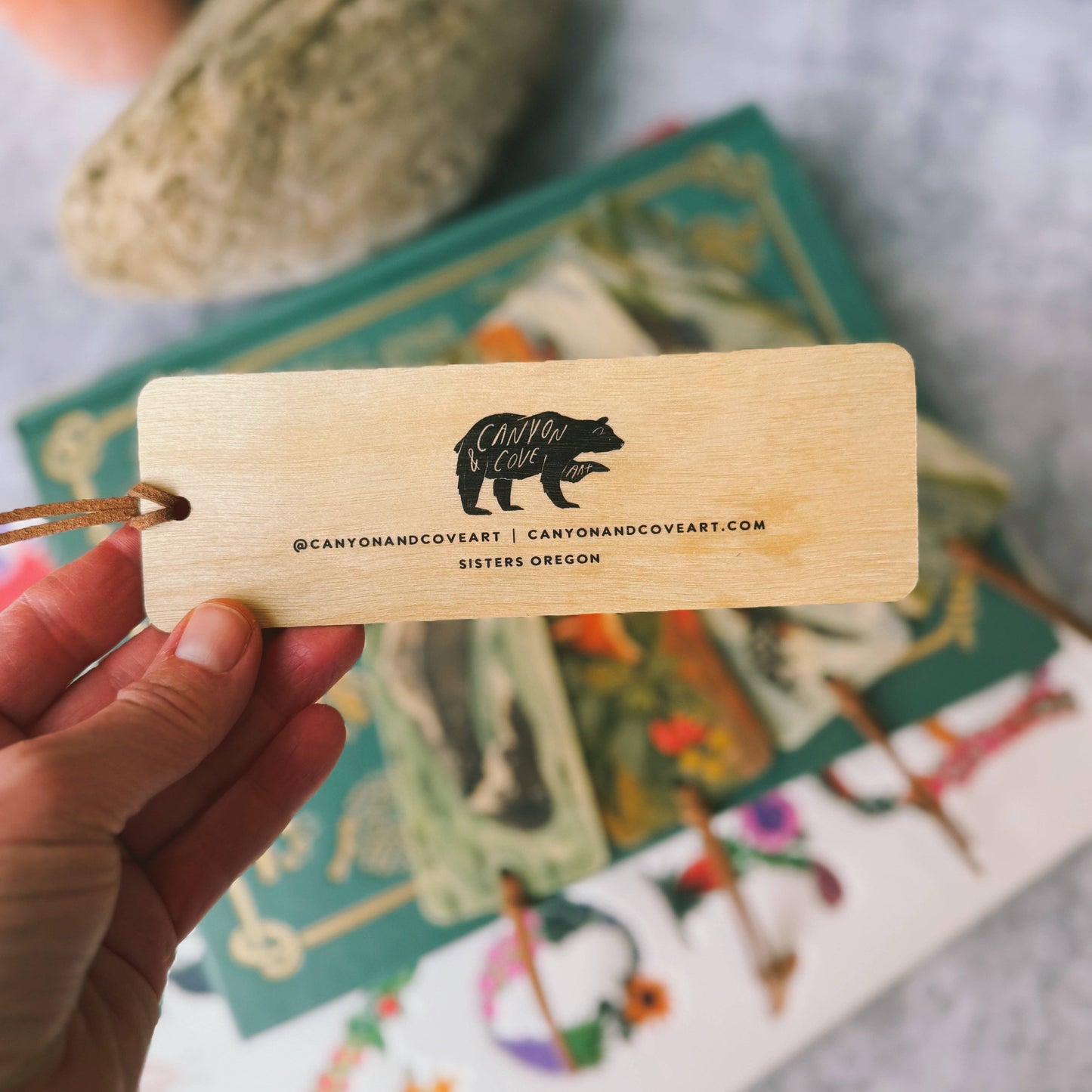 Canyon & Cove Art - Fox Bookmark
