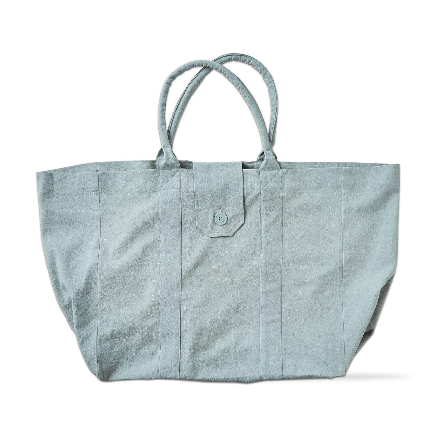 tag - Crinkle Lina Oversized Tote - Aqua