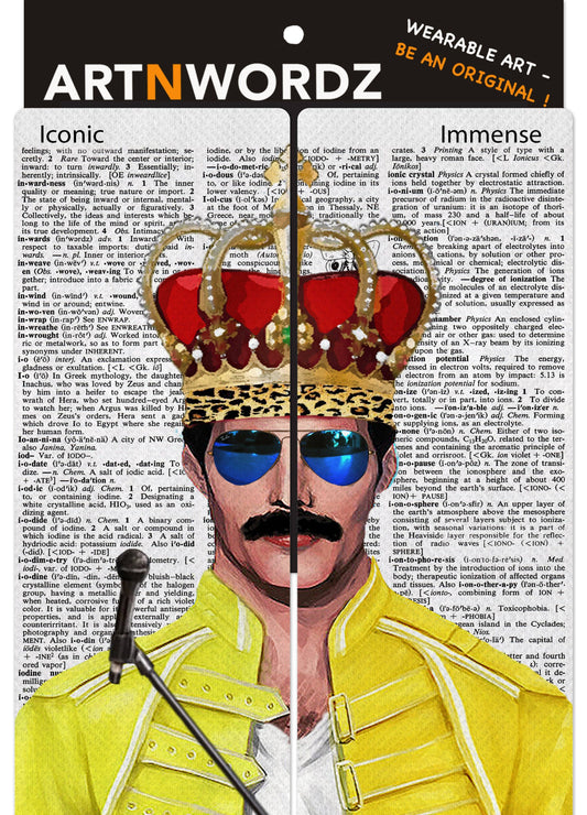 ARTNWORDZ LLC - ROCK ROYALTY SOCKS