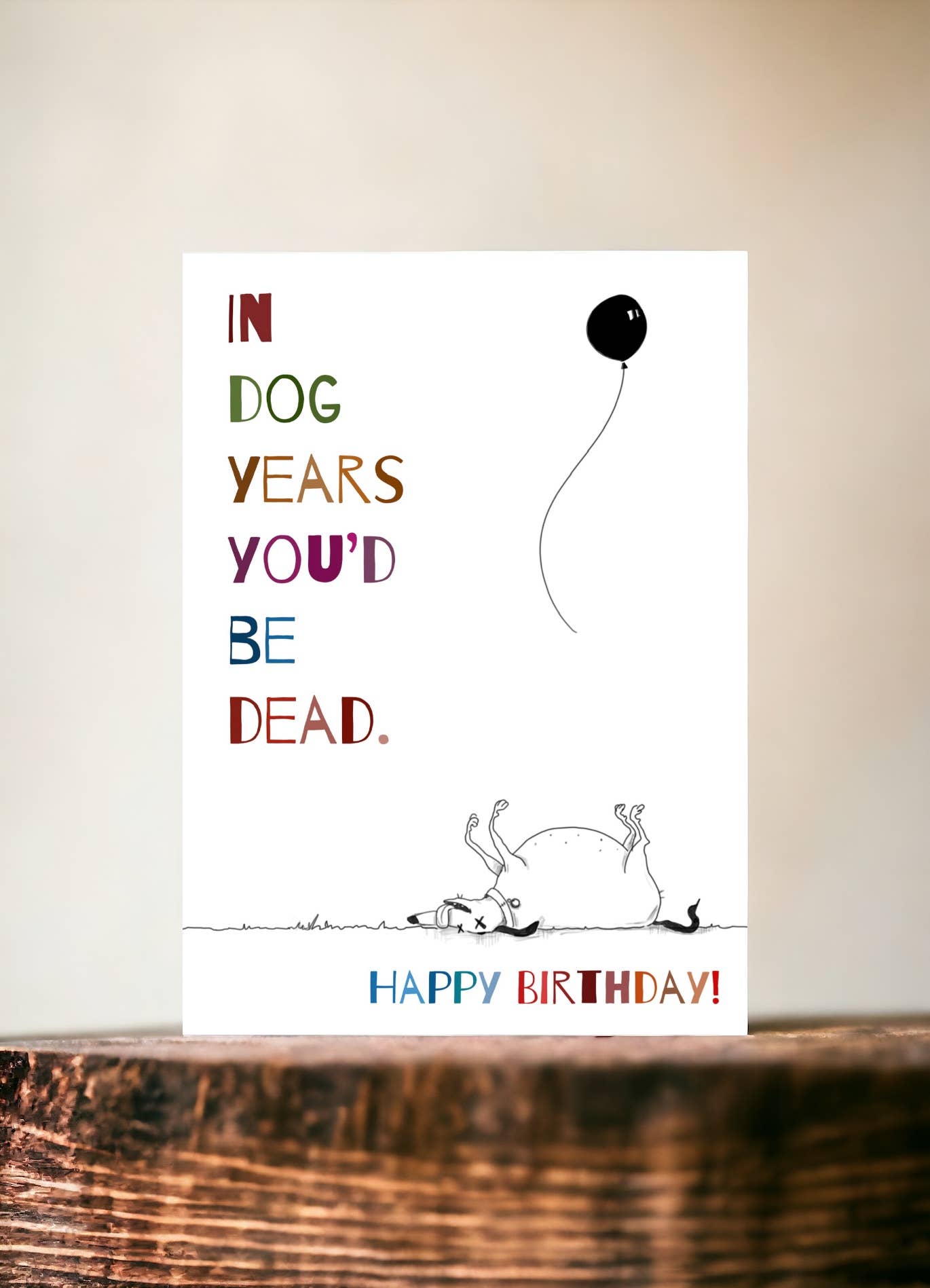Mark Ludy Art Books & Games - In Dog Years |Greeting Card