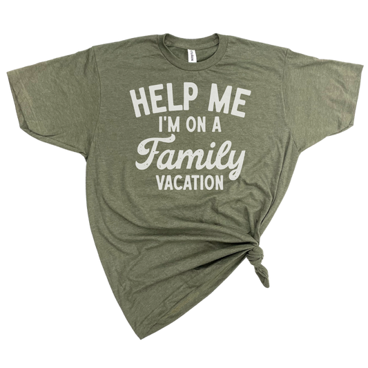dkhandmade - Help Me I'm On A Family Vacation T-shirt