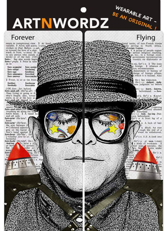 ARTNWORDZ LLC - ROCKET MAN SOCKS