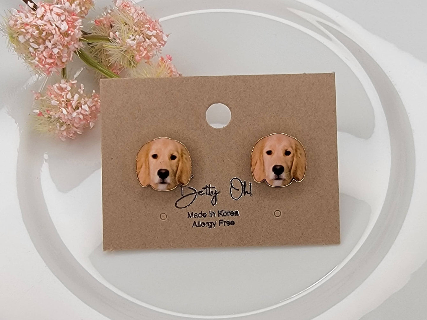 Betty Oh Dog Post Earrings
