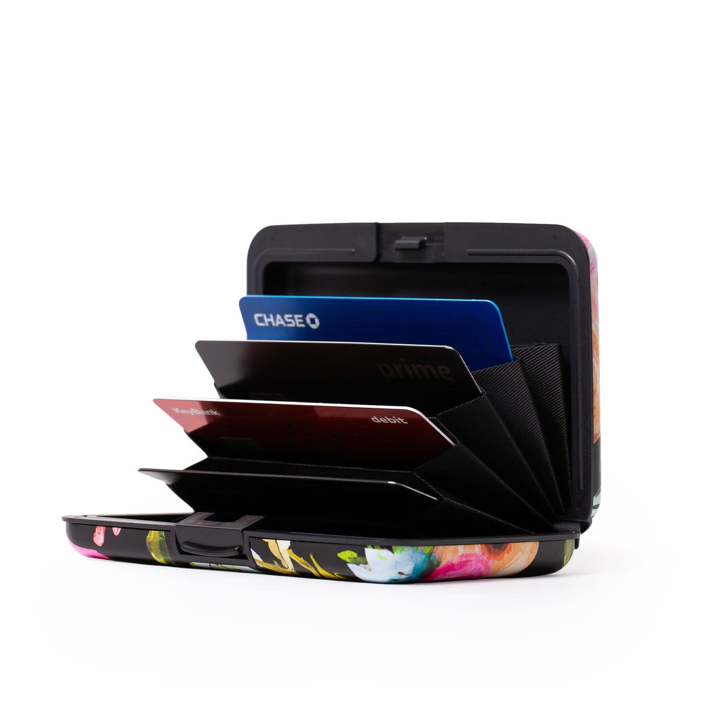 Monarque - Enameled Wave Armored Wallet