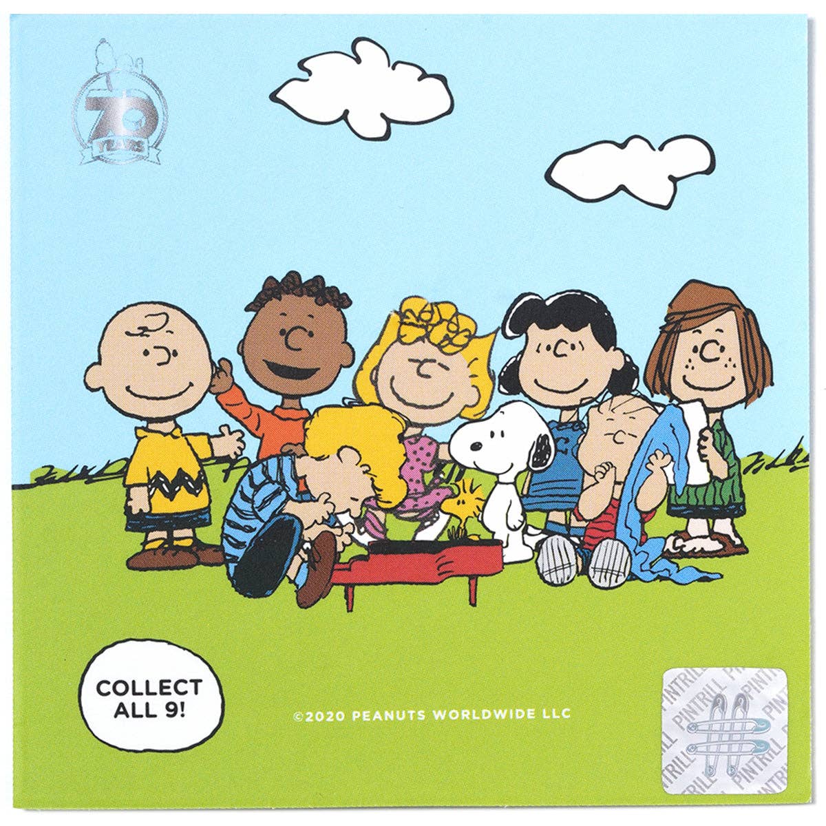 PINTRILL - Charlie Brown Enamel Pin