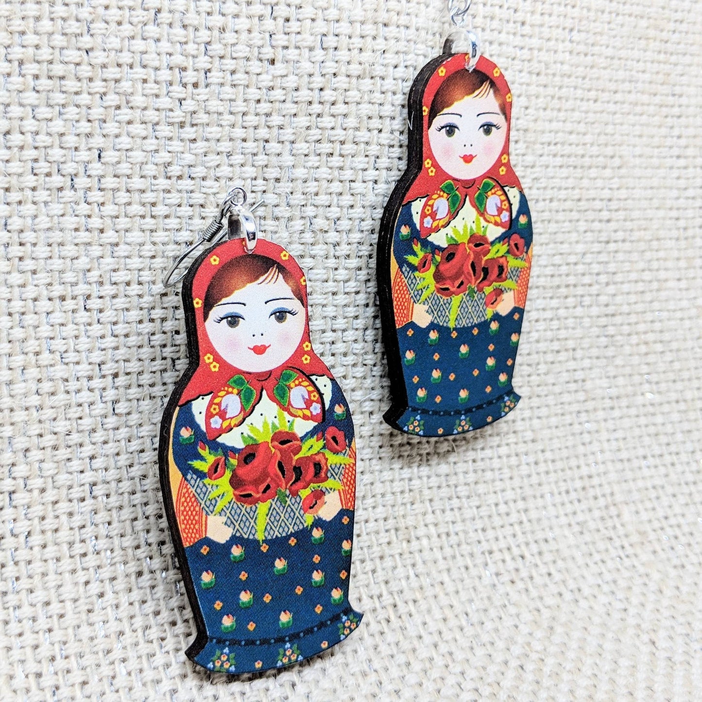 Iamsonotcool - Russian Doll Earrings