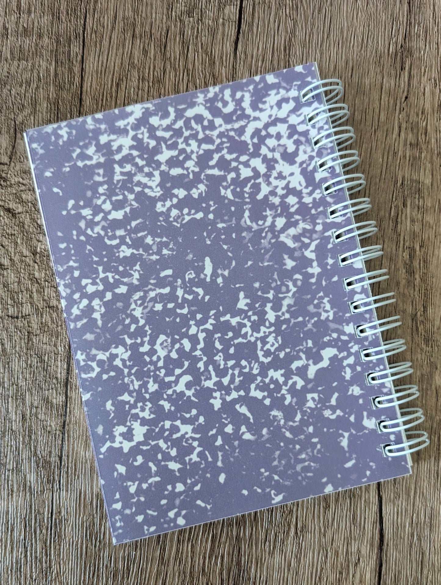 Sadsquatch - Purple Composition Notebook Reusable Sticker Book