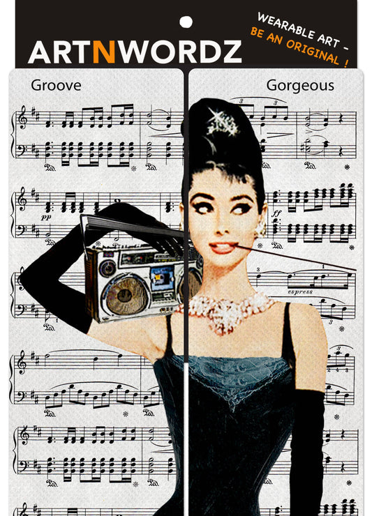 ARTNWORDZ LLC - AUDREY'S BEATS MUSIC SOCKS