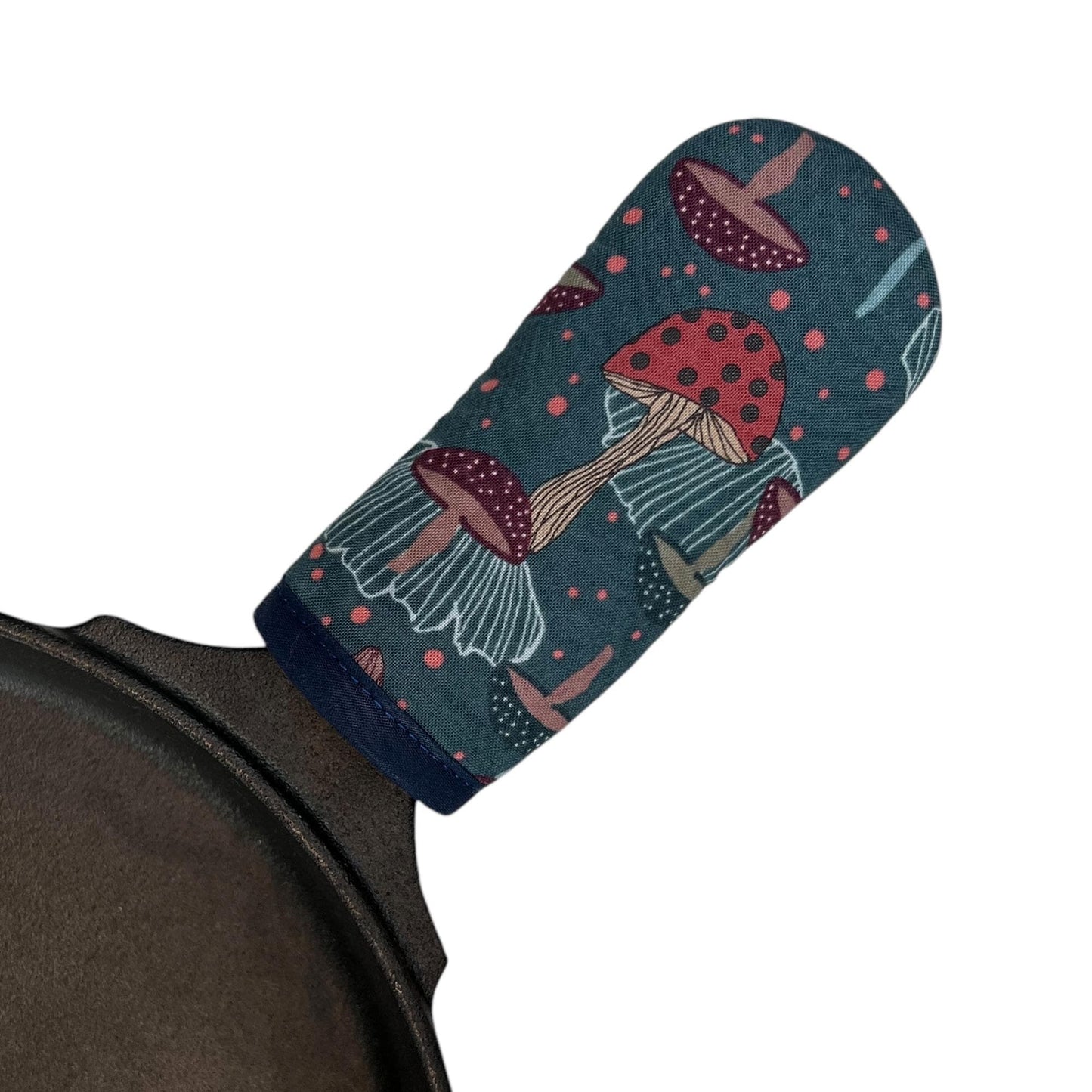Collisionware - Mystic Mushrooms Cast Iron Handle Mitt