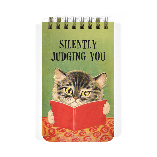 Bad Betty Greeting Co. - Silently Judging You  Spiral Memo Notepad