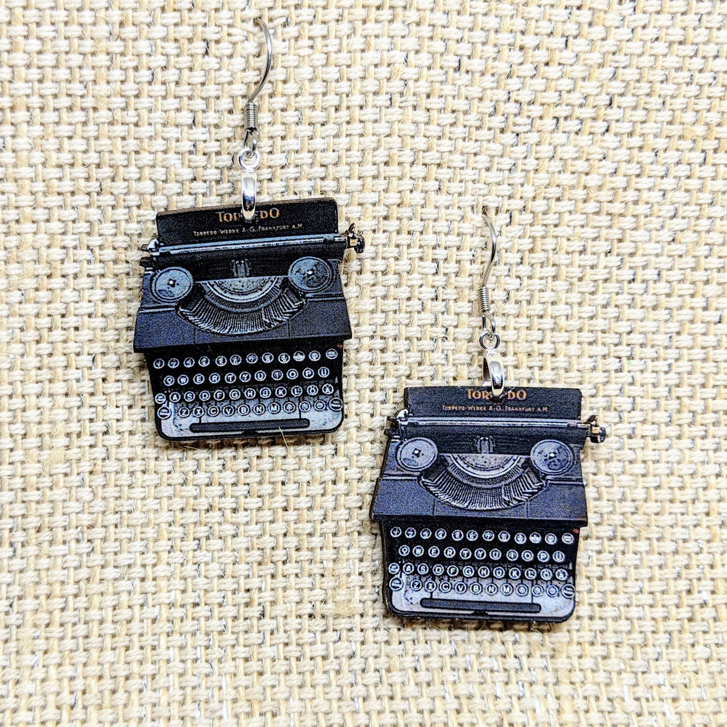 Iamsonotcool - Typewriter Earrings