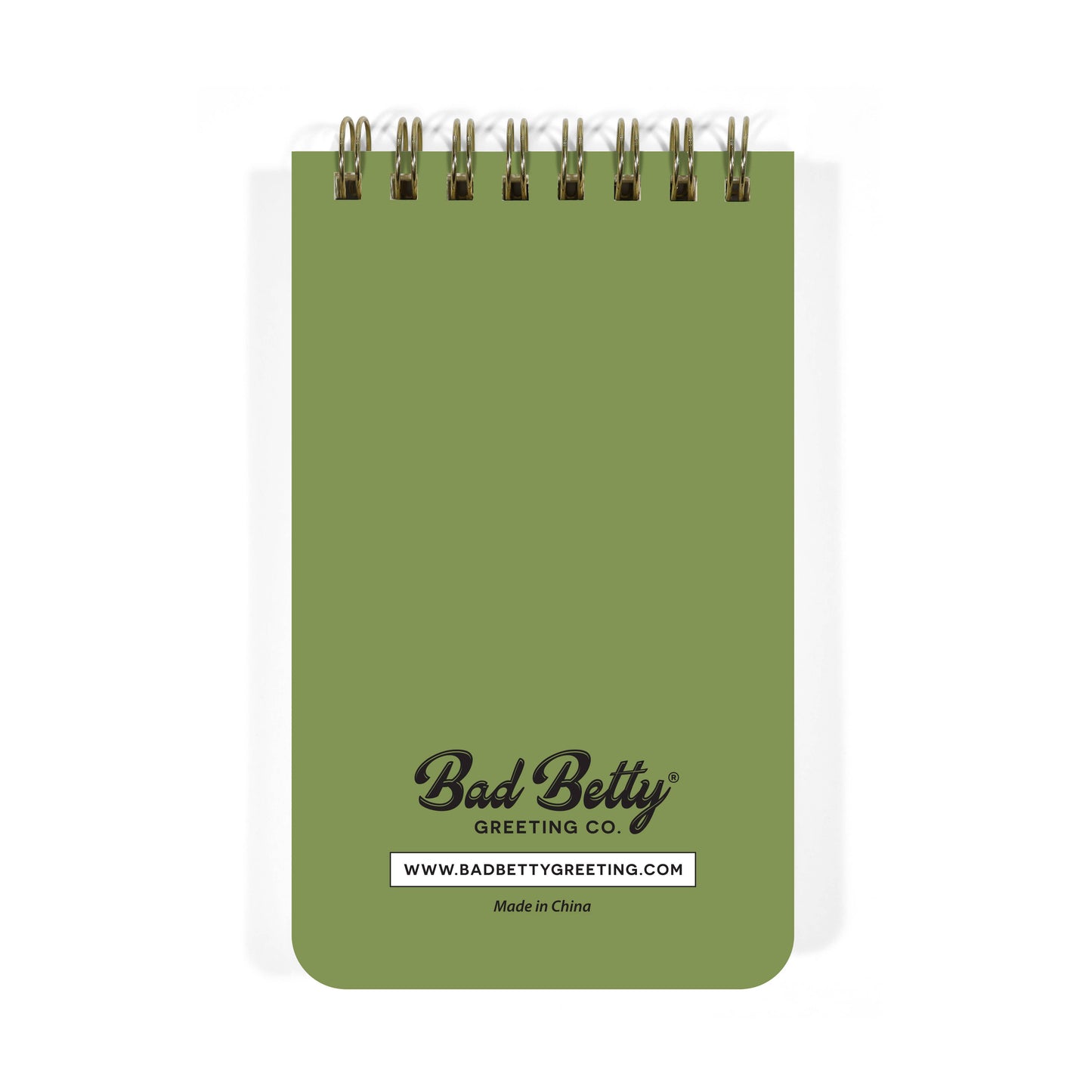Bad Betty Greeting Co. - Silently Judging You  Spiral Memo Notepad