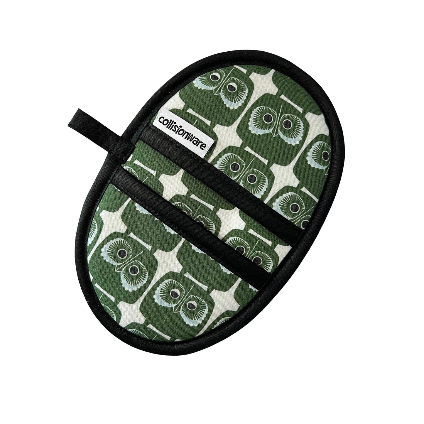 Collisionware - Green Owl Mini Pincher Mitt