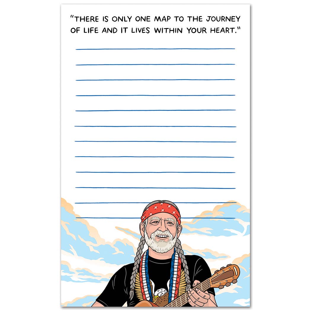 THE FOUND - Notepad: Willie Nelson