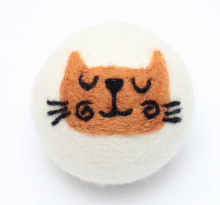 Ethical Global - Cats: Eco Wool Dryer Balls Fair Trade