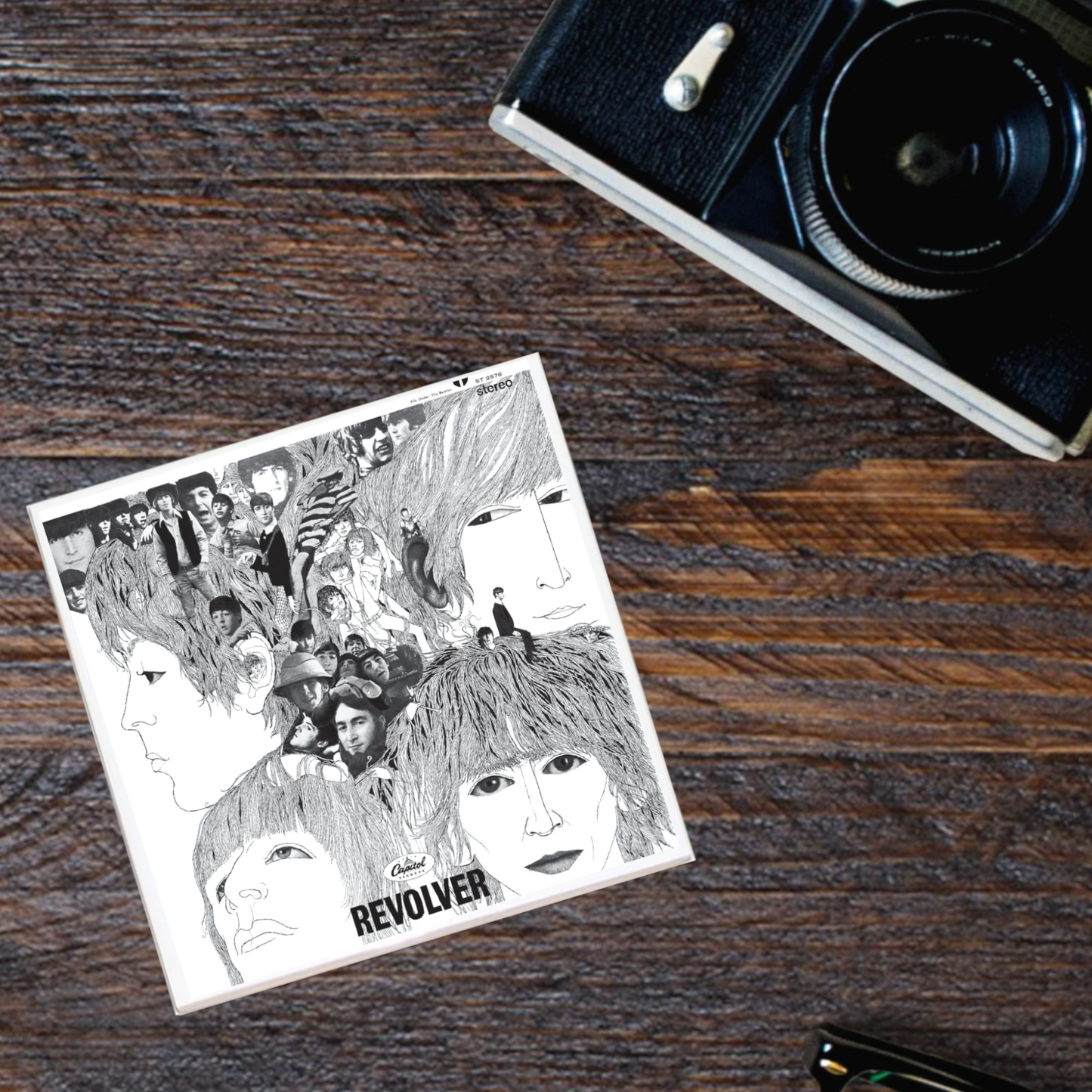 Lucky Mfg. Co. - The Beatles Revolver Album Coaster