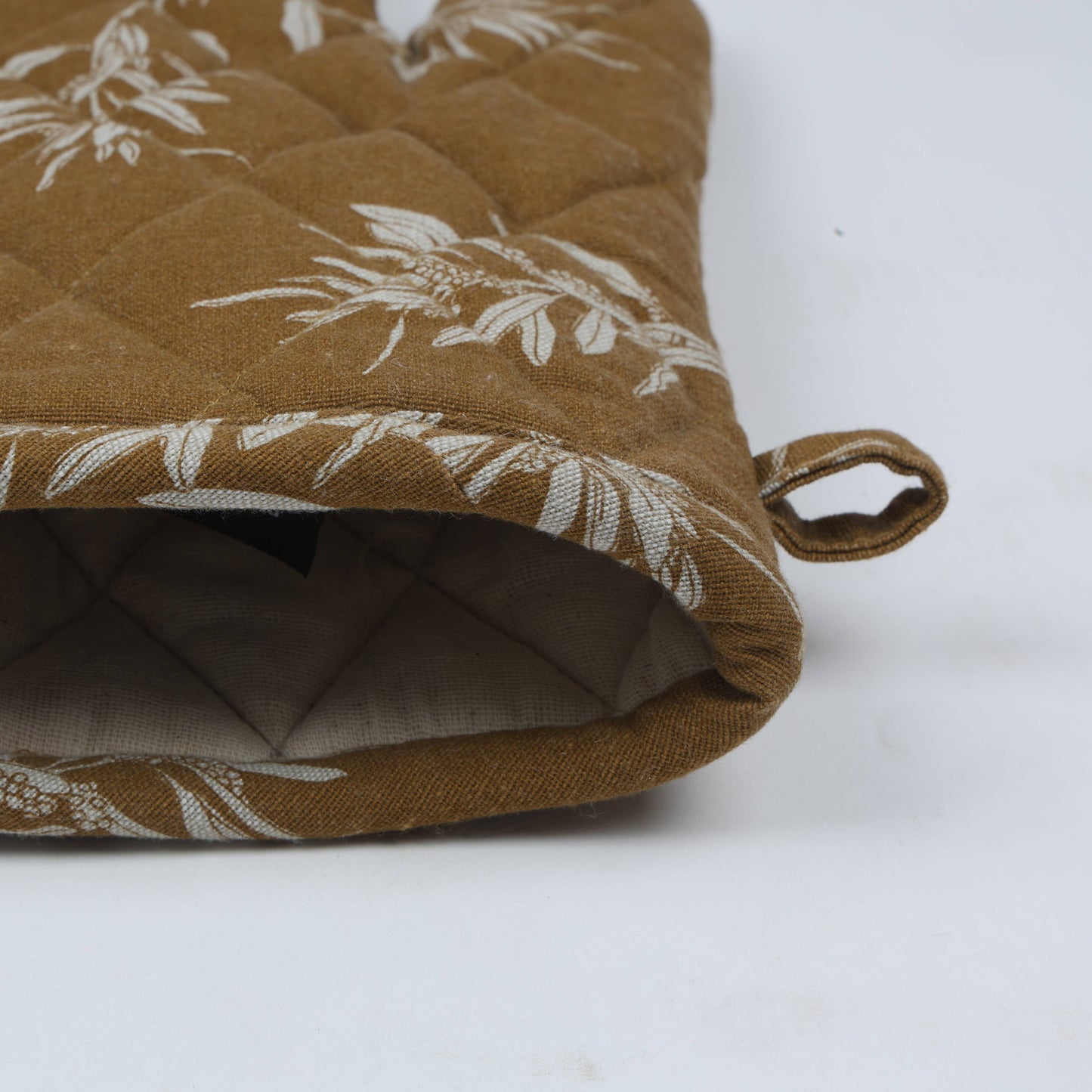 Raine & Humble - Oven Gloves Olives Mustard