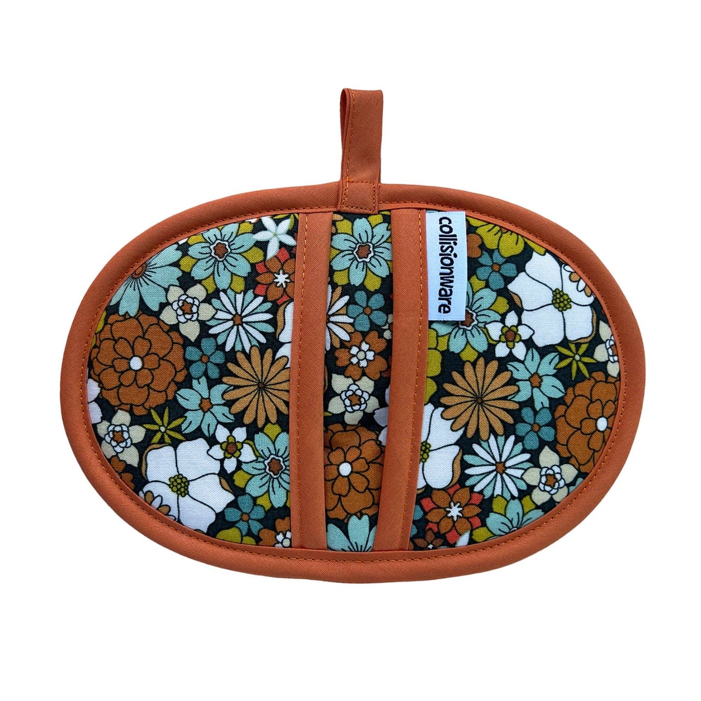 Collisionware - 70's Flowers Mini Pincher Mitt