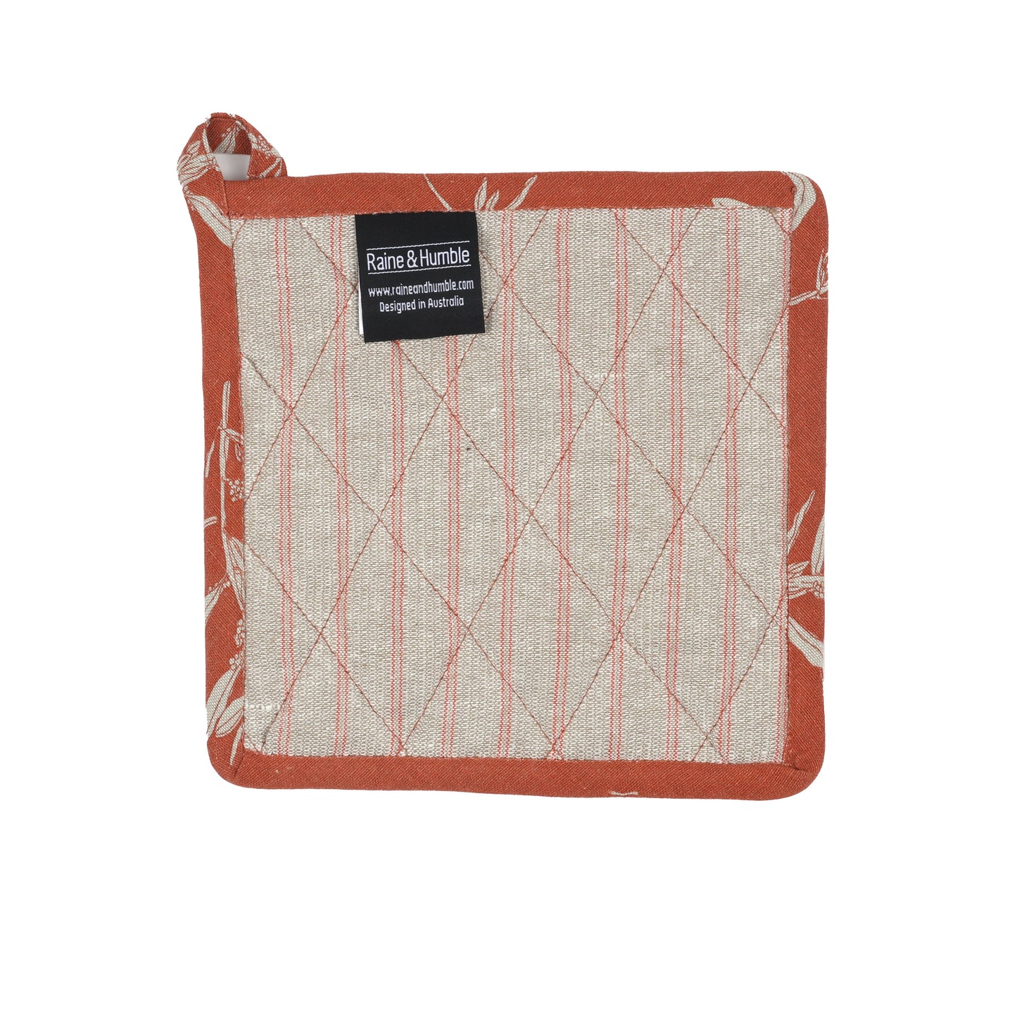 Raine & Humble - Pot Holder Trivets Olives Cinnamon