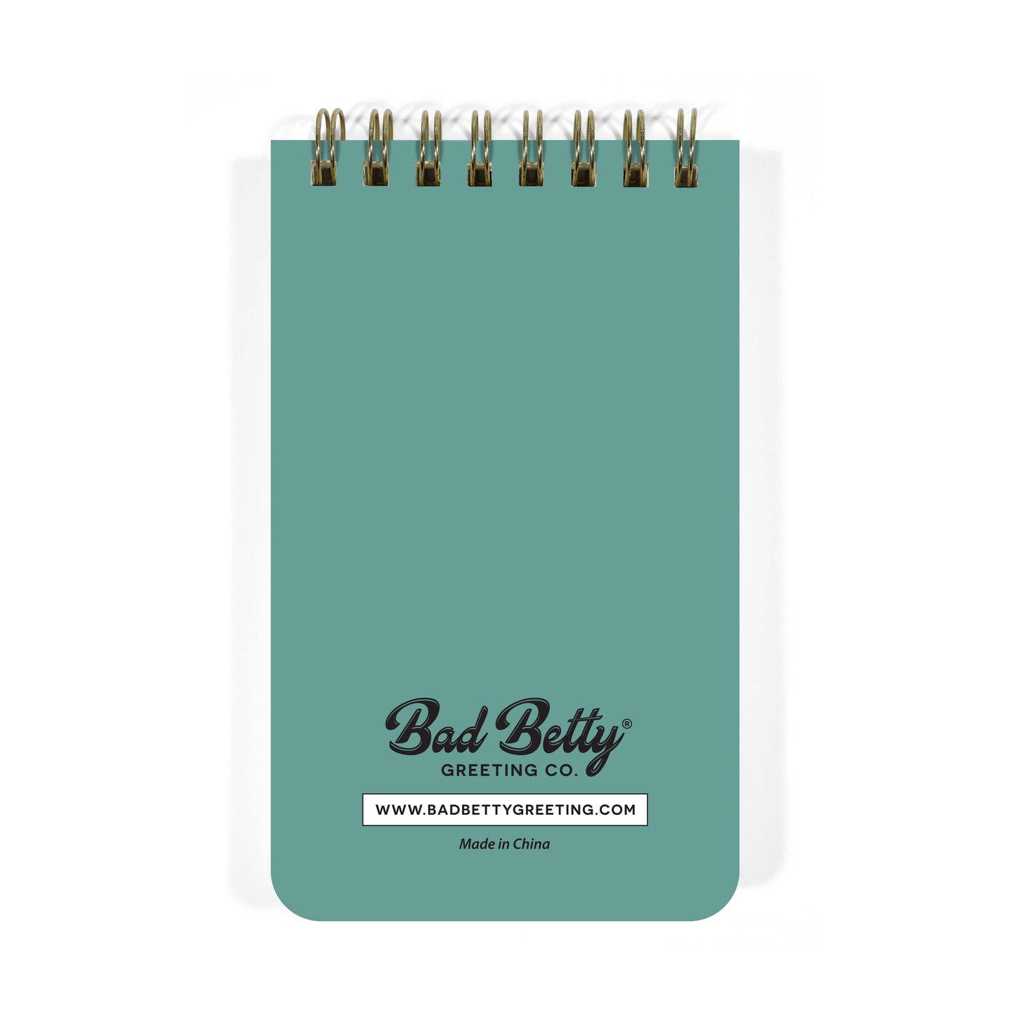 Bad Betty Greeting Co. - Mistakes Were Made - Funny Spiral Memo Notepad