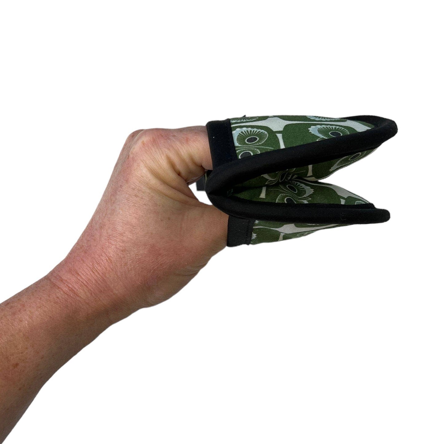 Collisionware - Green Owl Mini Pincher Mitt