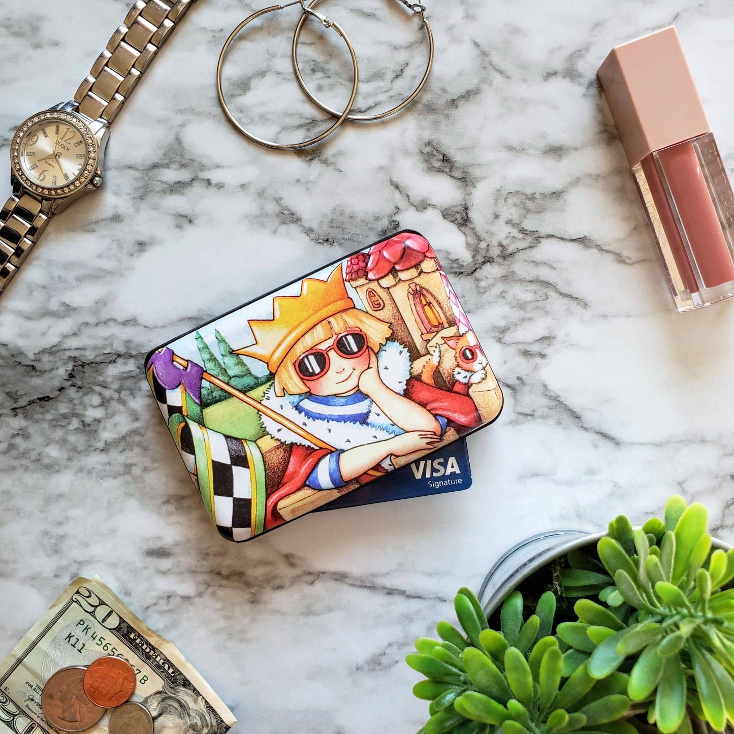 Monarque - Mary Engelbreit Queen Armored Wallet