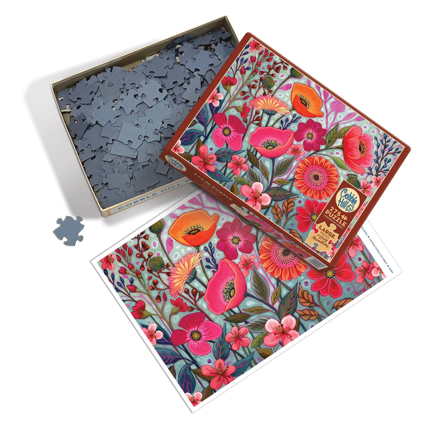 Outset Games and Cobble Hill Puzzles - Shady Garden 275pc puzzle