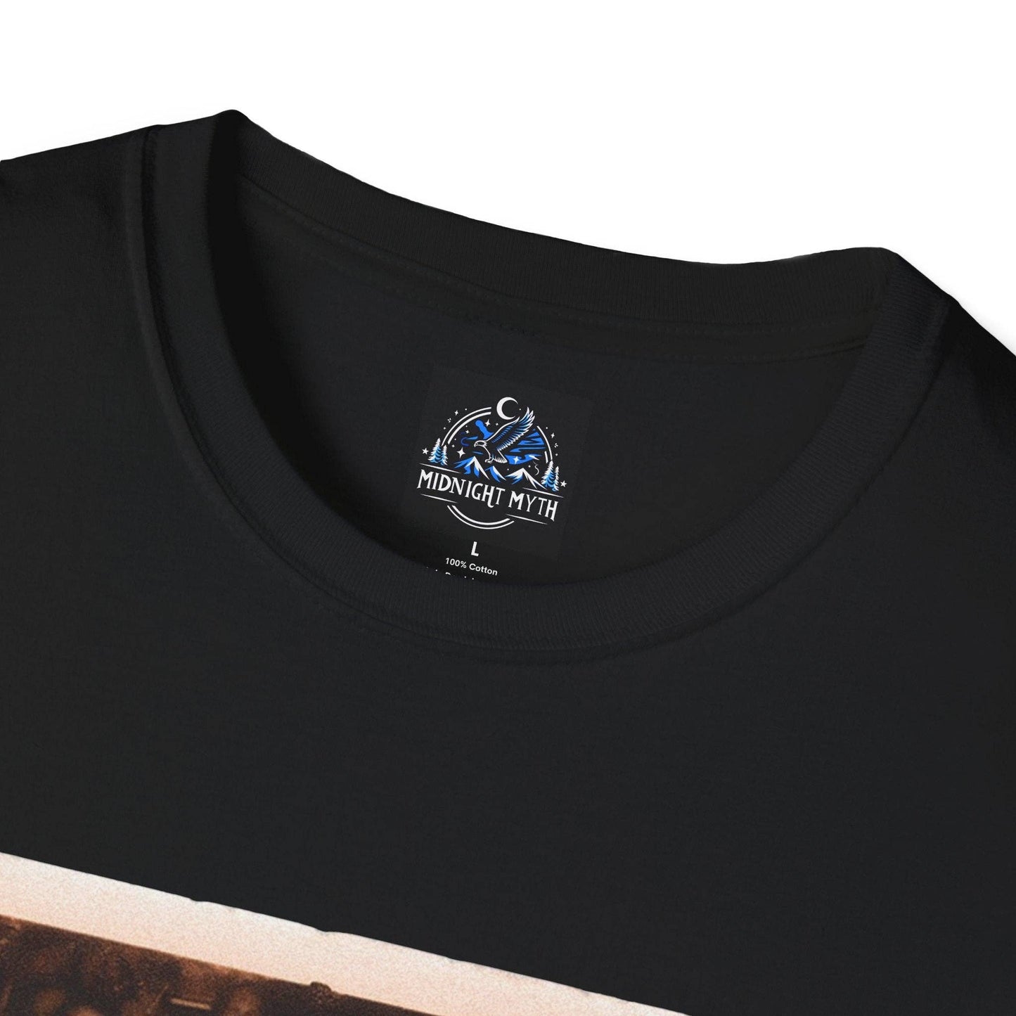 Midnight Myth - Roller Coaster Bigfoot Alien Amusement Park T Shirt Men's