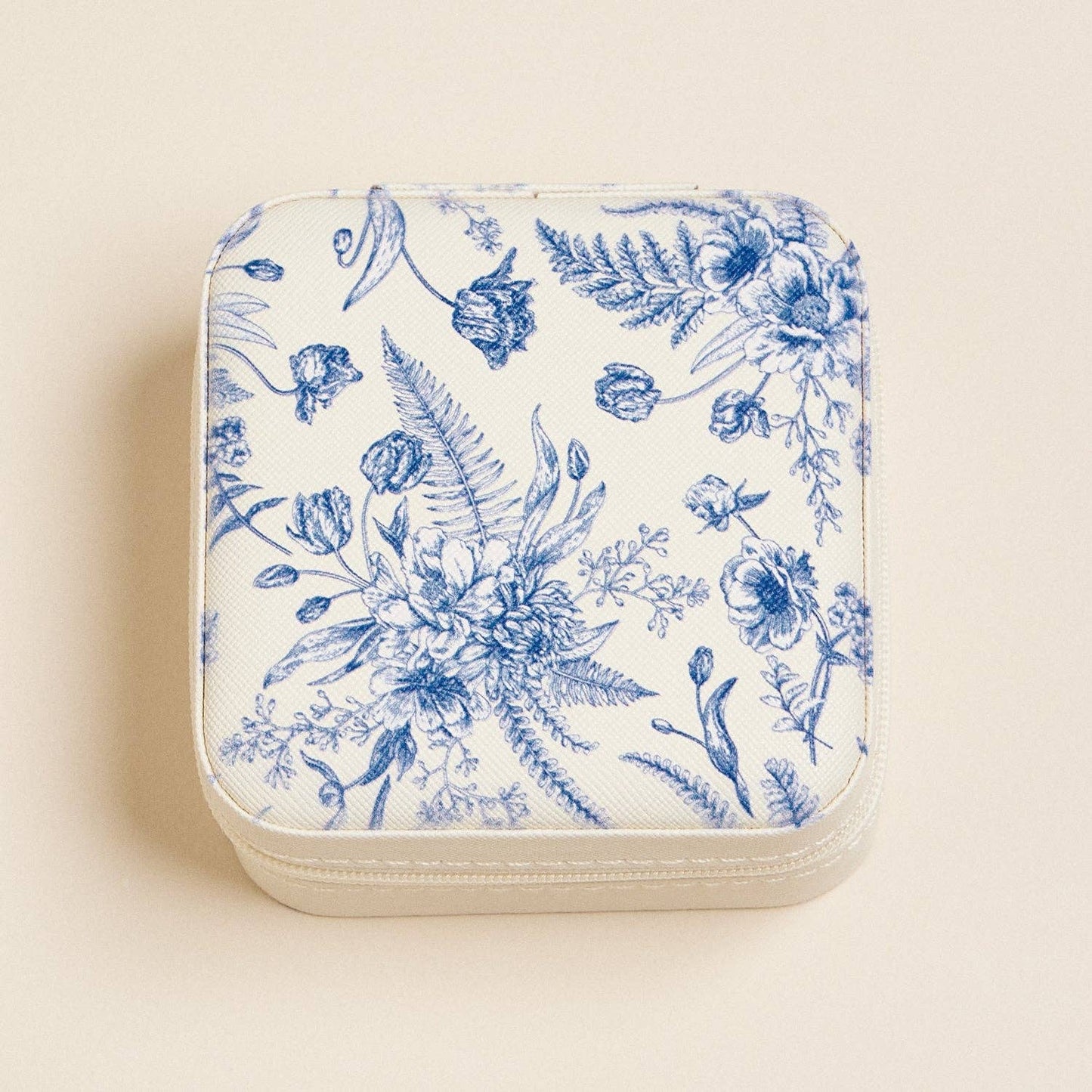 Lilla Haven - Blue Blossom Jewelry Box -Travel size