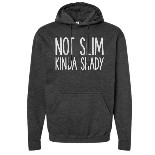 dkhandmade - NOT SLIM KINDA SHADY Hoodies