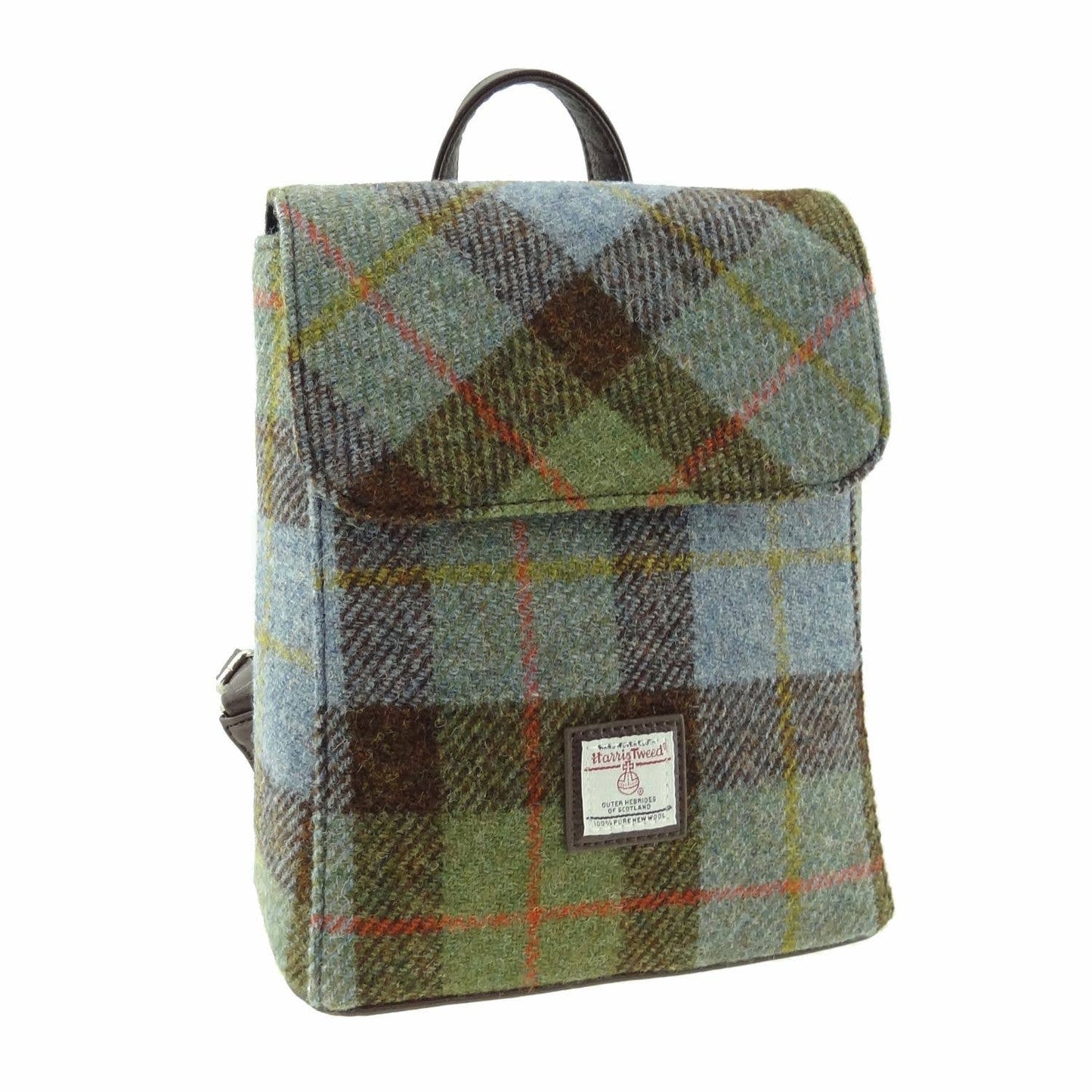 Dublin Gift Company - Scottish Harris Tweed  Mini Backpack