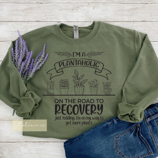 Stephvnie Co. - Plantaholic Crewneck