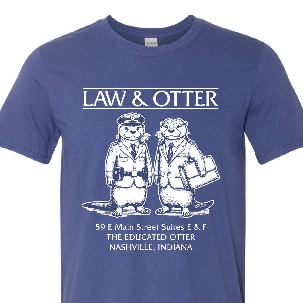 Suzy Swede  Law & Otter Tee Shirt