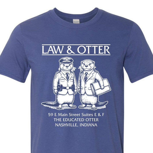 Suzy Swede  Law & Otter Tee Shirt