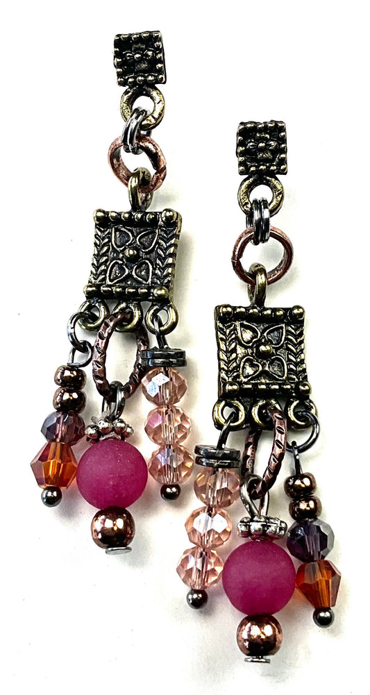 Lost & Found Trading - Post with Multi Dangles Dangle Earrings