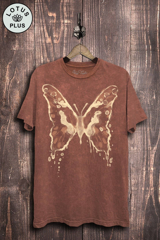 Lotus Fashion Collection - Butterfly Graphic Top