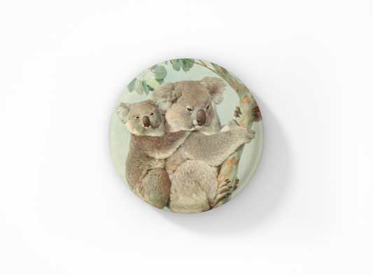 NatureCuts - Koala Bear Pin Button