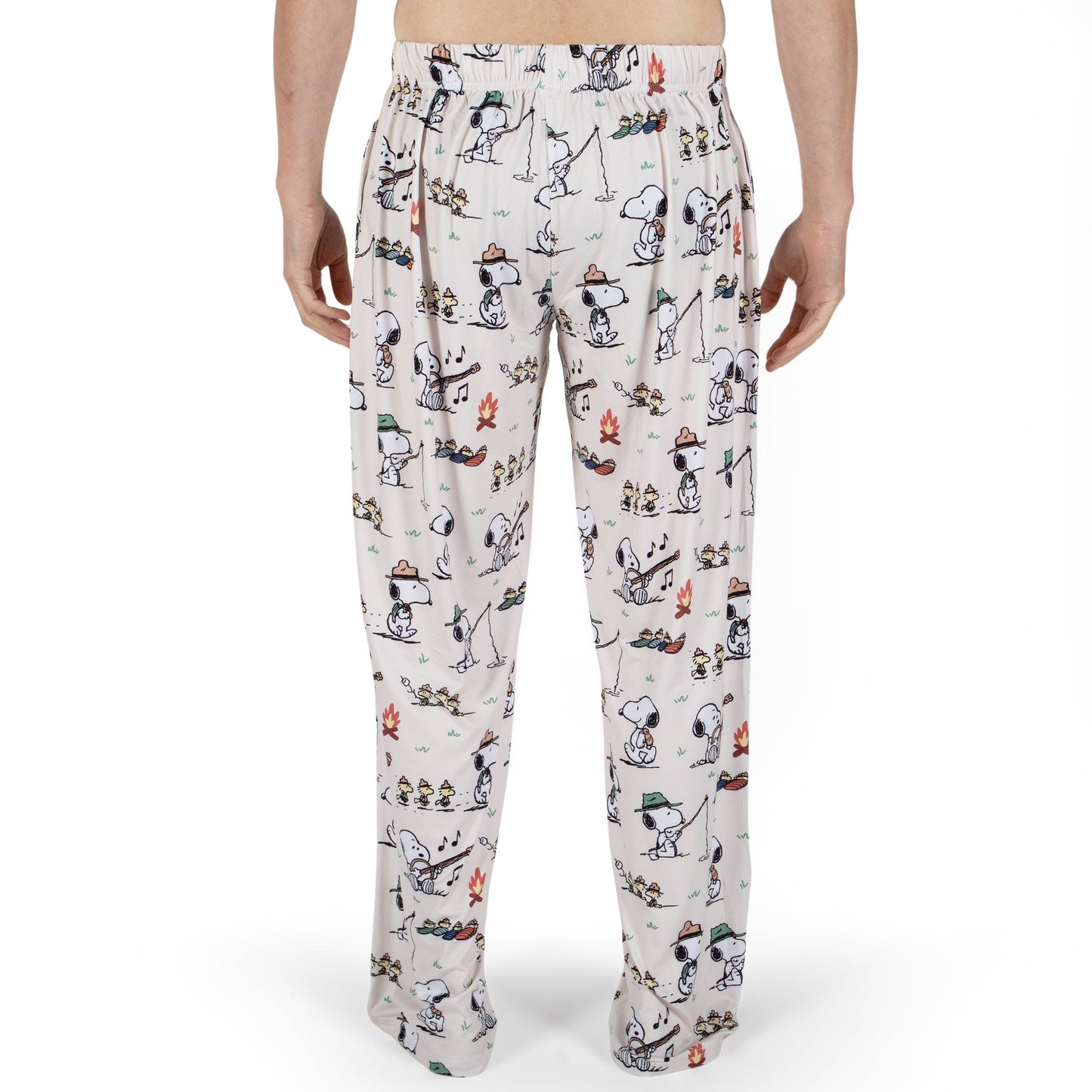 BRIEF INSANITY - Snoopy Camping Badge Pajama Lounge Pants