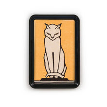 Load image into Gallery viewer, Lucy Lu Designs - Yellow Cat Kitty Animal Classic Trinket Change Tray
