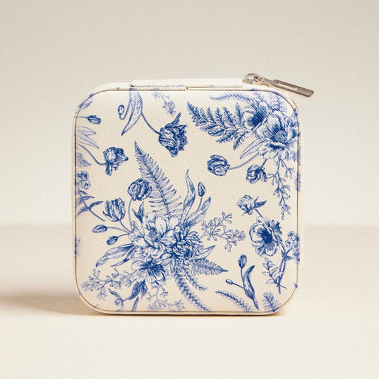 Lilla Haven - Blue Blossom Jewelry Box -Travel size