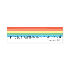 Load image into Gallery viewer, Apartment 2 Cards - Maya Angelou Rainbow Quote - Bookmark

