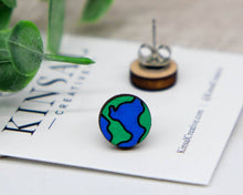 Load image into Gallery viewer, Kinsal Creative - Earth Wood Studs
