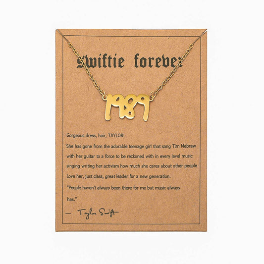 Little Trendy - Taylor Swift Necklace 1989